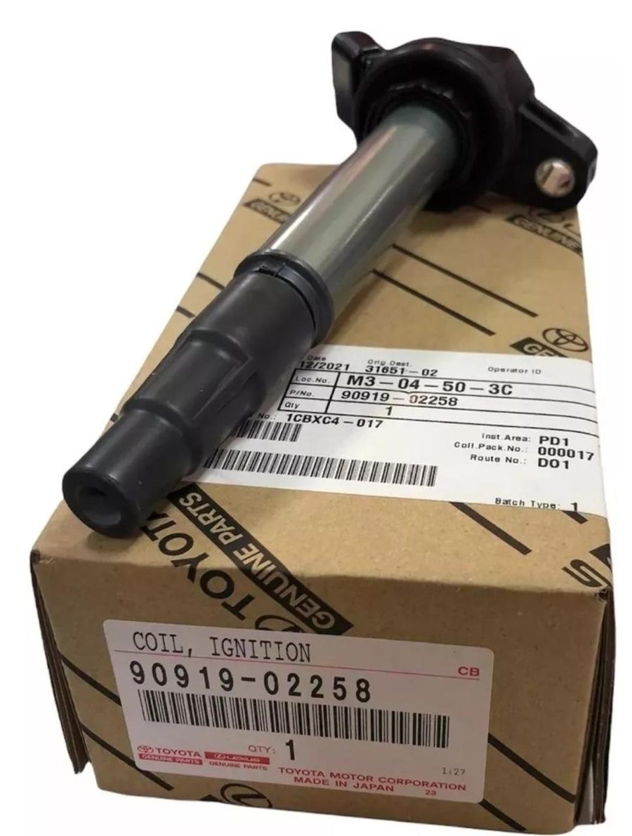 Bobina de encendido Toyota Genuine Parts, código 90919-02258