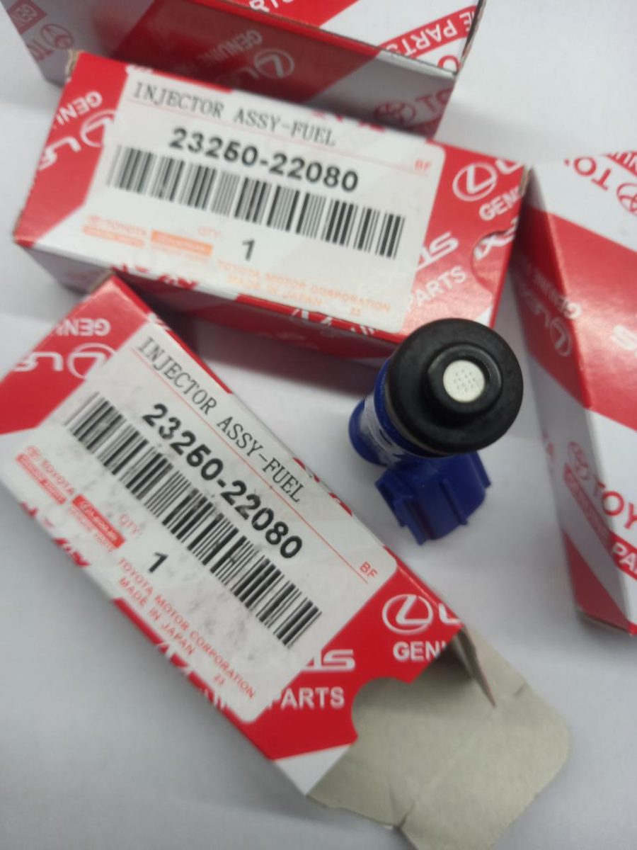 Inyector de combustible Toyota Genuine Parts, código 23250-22080