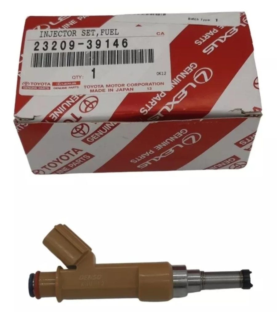 Juego de inyectores de combustible Toyota Genuine Parts, código 23209-39146
